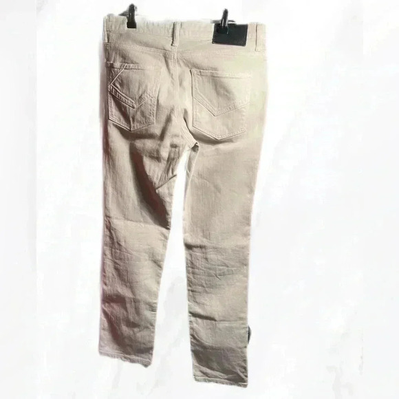 Zadig & Voltaire trendy cream lightweight 5  pckt casual slim fit denim jean 29 - Picture 3 of 5